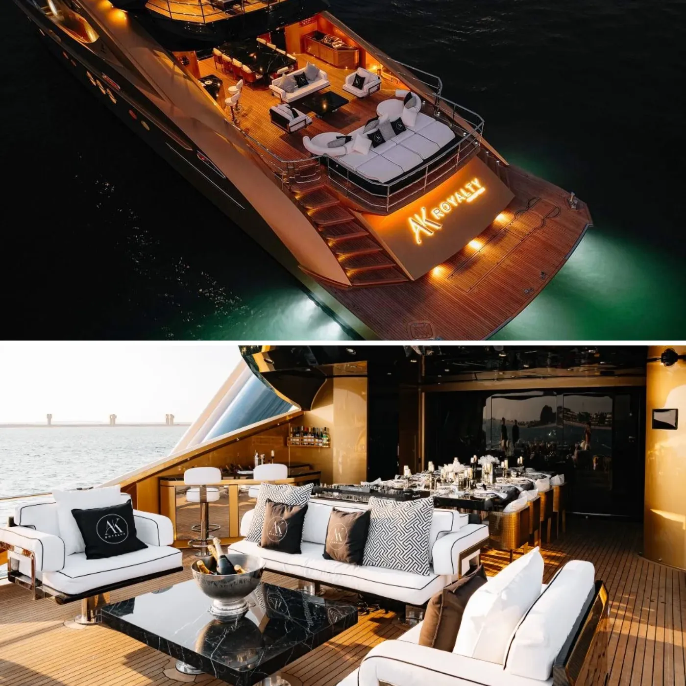 Dubai’s Ultimate Extravagance A 136-Foot Superyacht Coated in 24-Karat Gold Dust