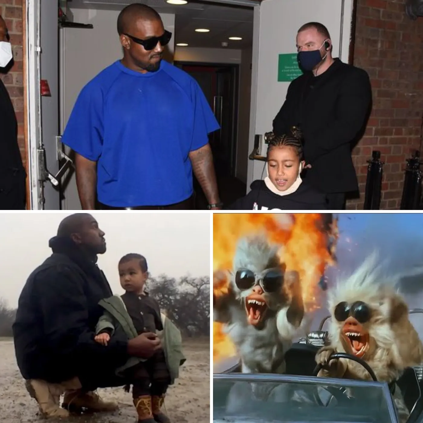 Kanye West Sparks Controversy with New Music Video ‘Bomb’ Featuring 6-Year-Old Daughter; Backlash Erupts Online