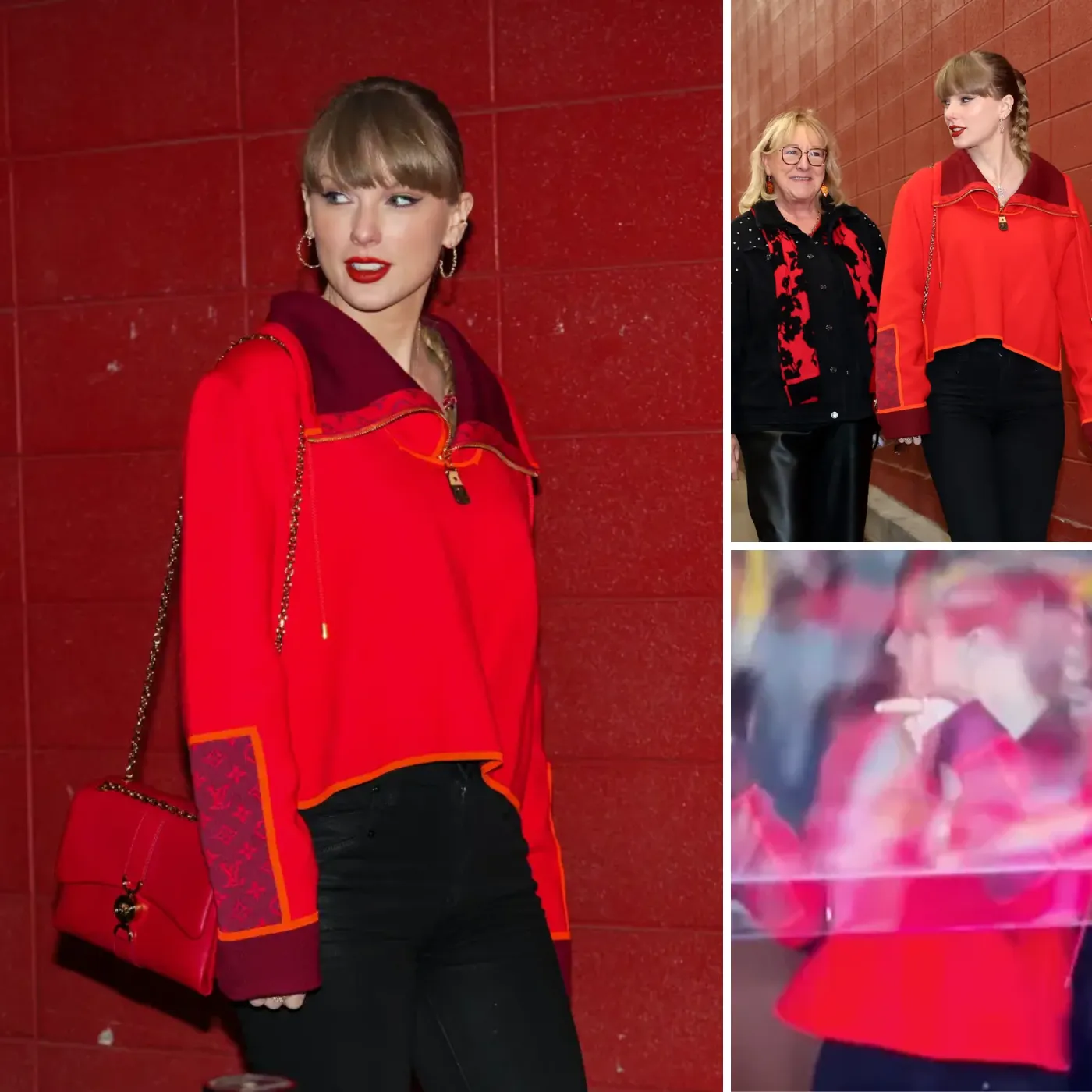 Taylor Swift wears special jewelry to cheer for Travis Kelce
