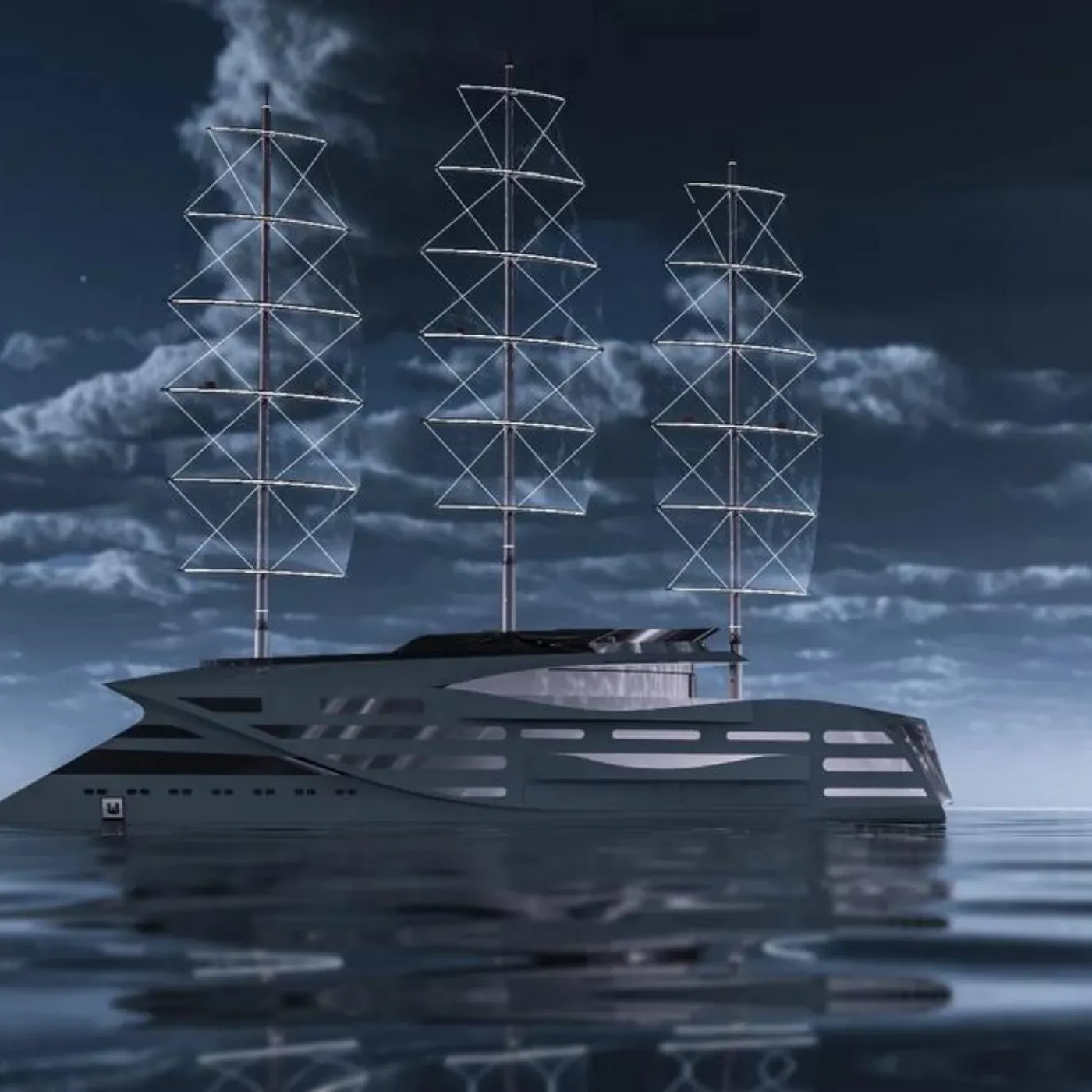 Lucaya: The Ultimate 475-Foot Sailing Yacht Concept for Billionaire Bahamas Getaways