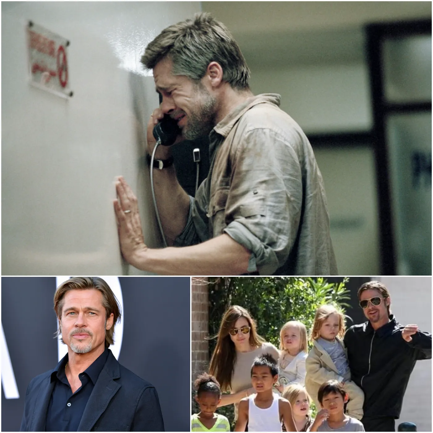 Why is Brad Pitt called a "jerk"?