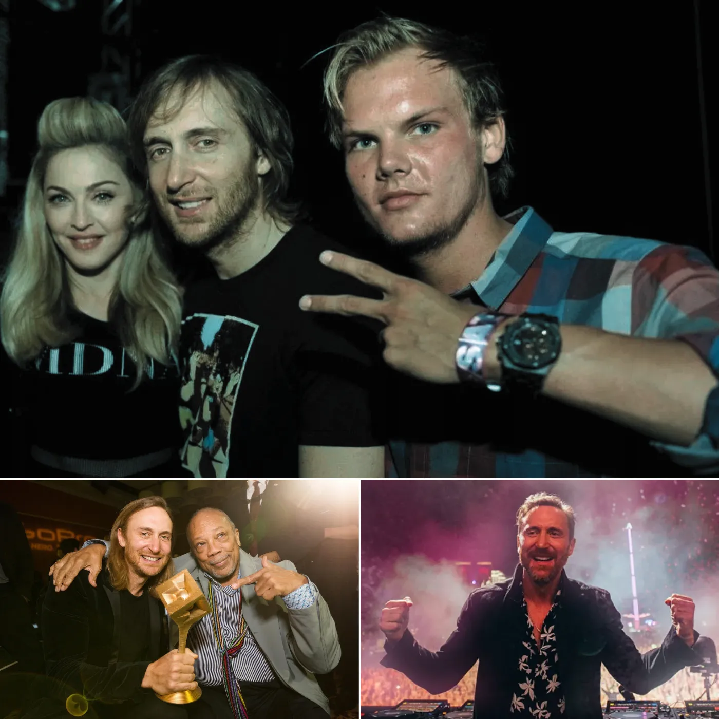 The special relationships of David Guetta and Avicii' raised by the unforgetable event