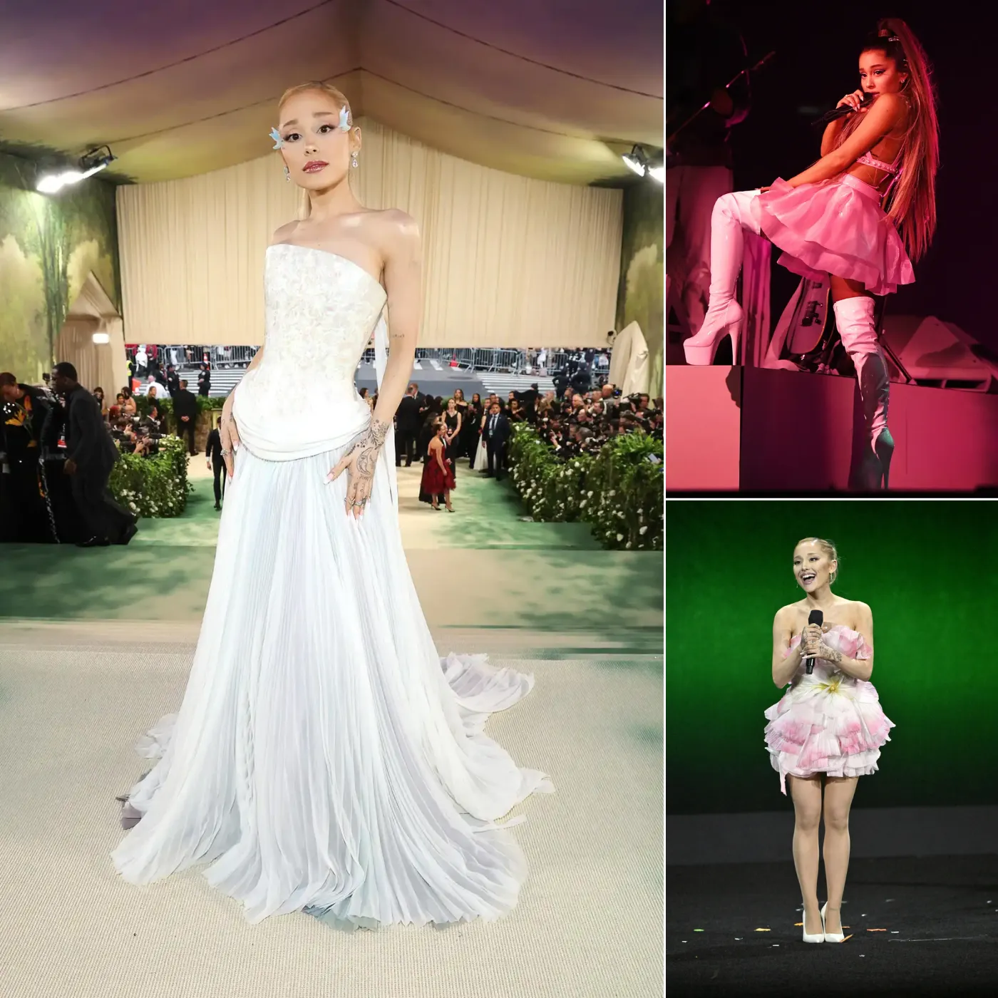 Ariana Grande's weaker body reason is away the sights from the stars world of traps