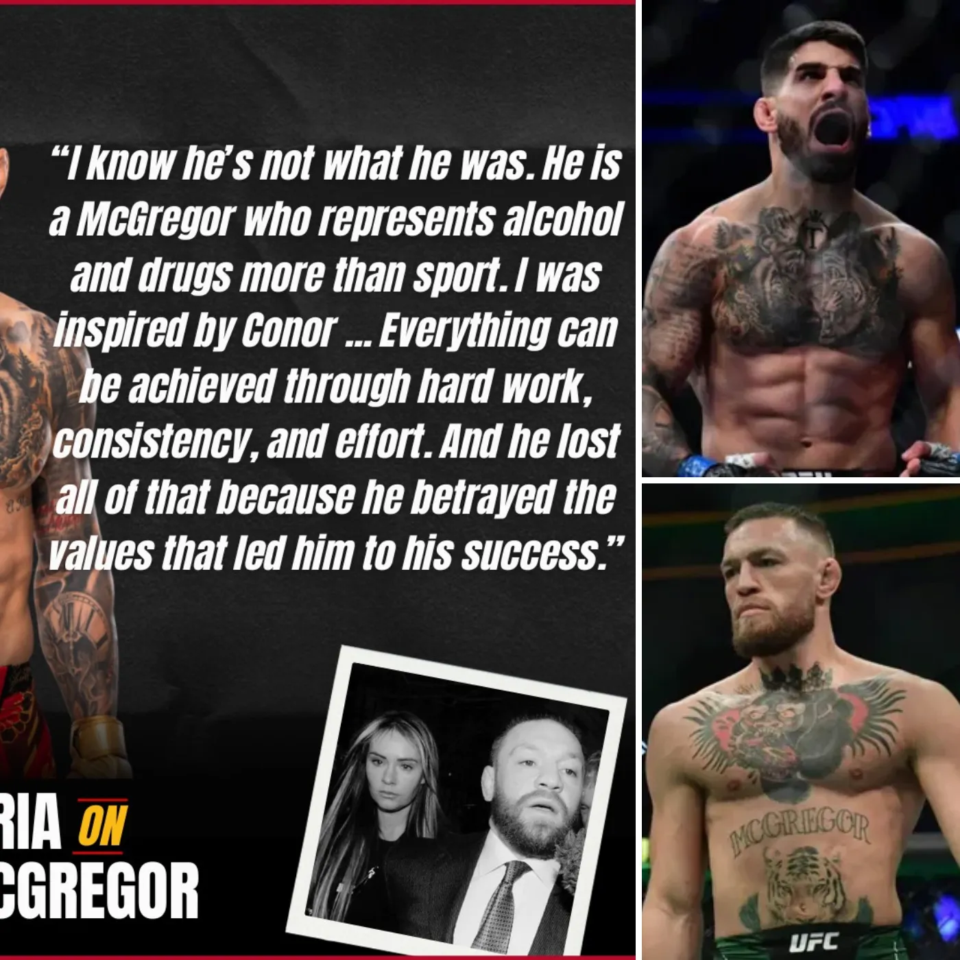 Ilia Topuria Turns His Back on McGregor: 'A Former Idol Who’s Now a Parody of Himself'