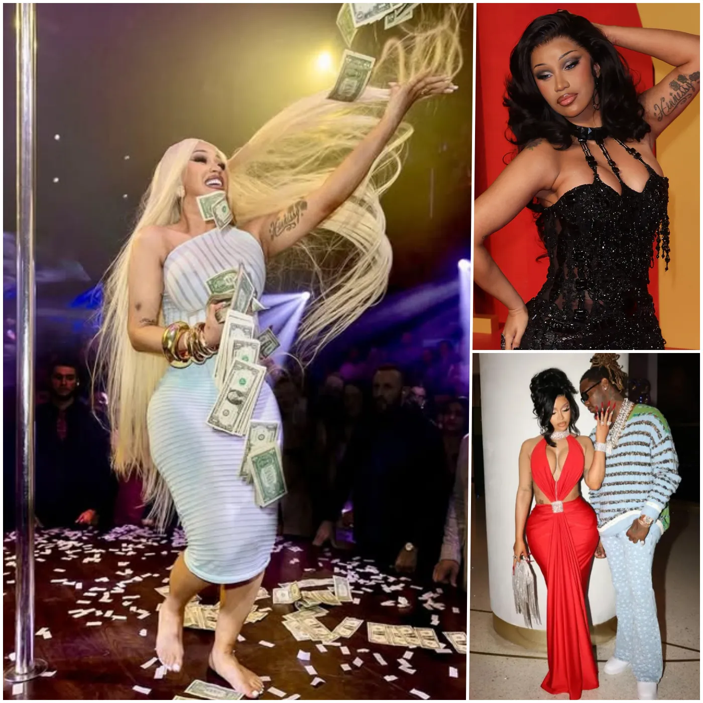 Cardi B Outraged, Throws Money At Offset, Miami Night Filled With Drama And Tension