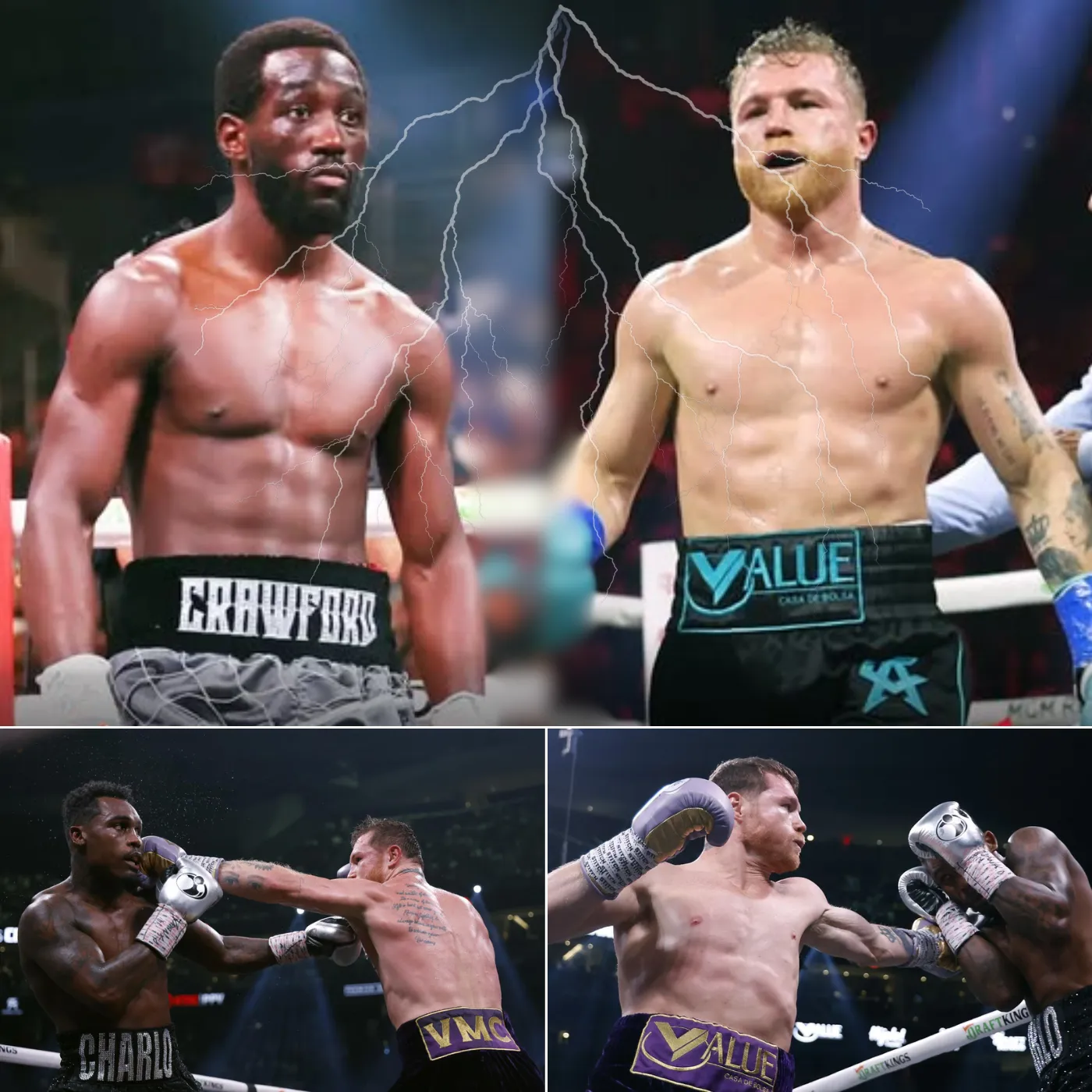 The Crawford America 5 and Canelo Álvarez Mexico 5 Raise Up the Most Aggressive Match to Compete for the Unbeaten Position