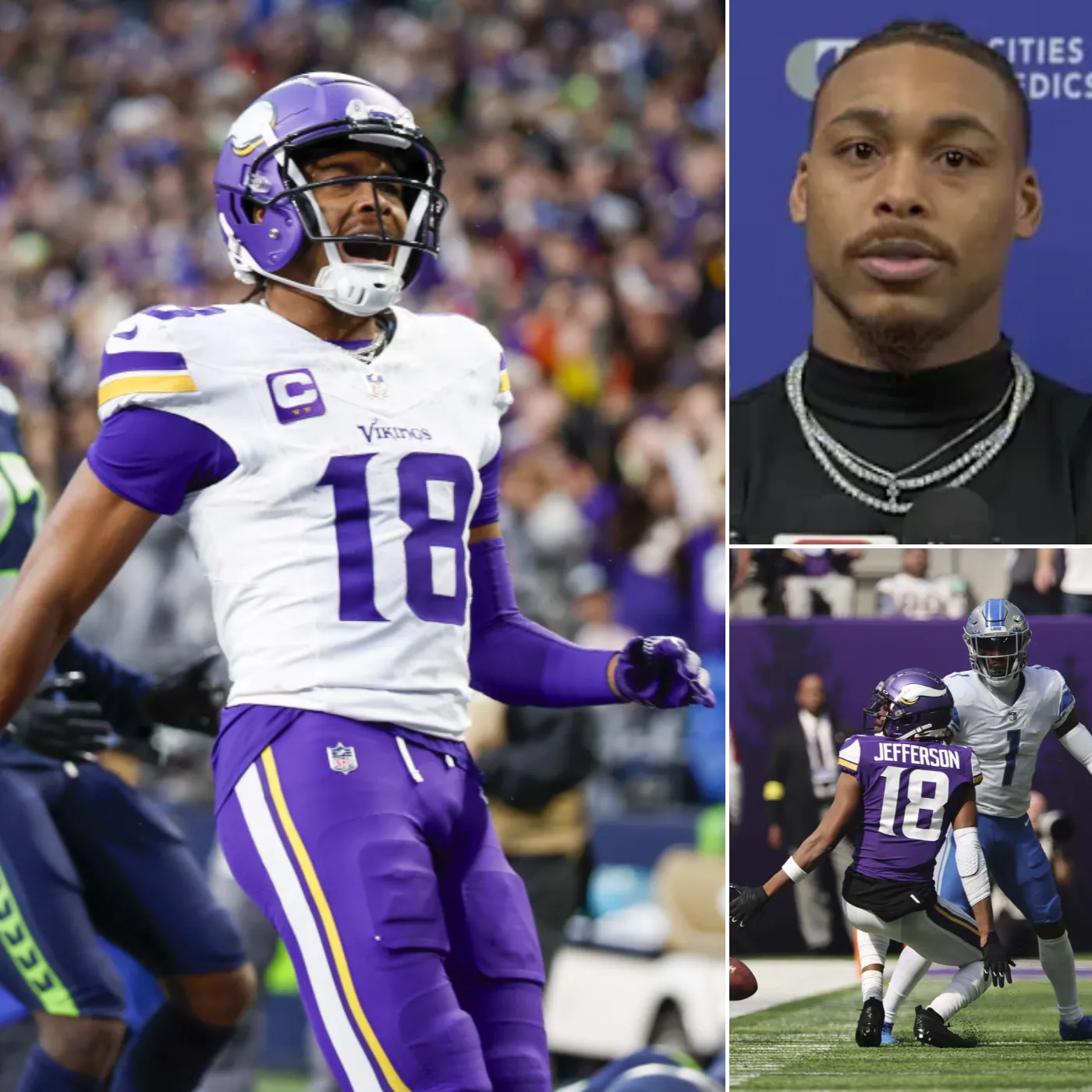 Justin Jefferson Promises to Bring Brilliance in the Big-Stakes Battle with the Lions!