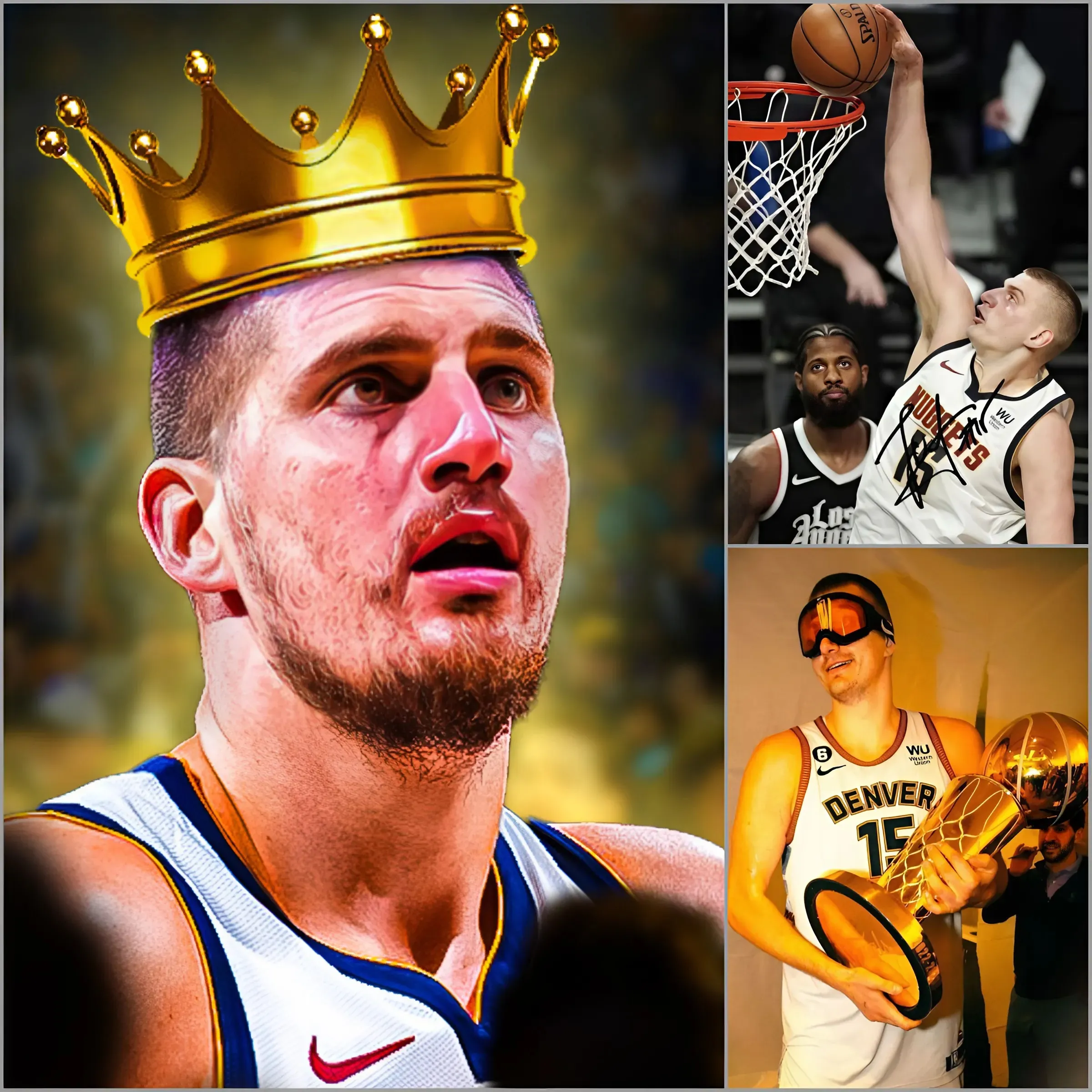 Nikola Jokic emerges as a top contender, challenging Durant and Embiid on the Kia MVP Board.