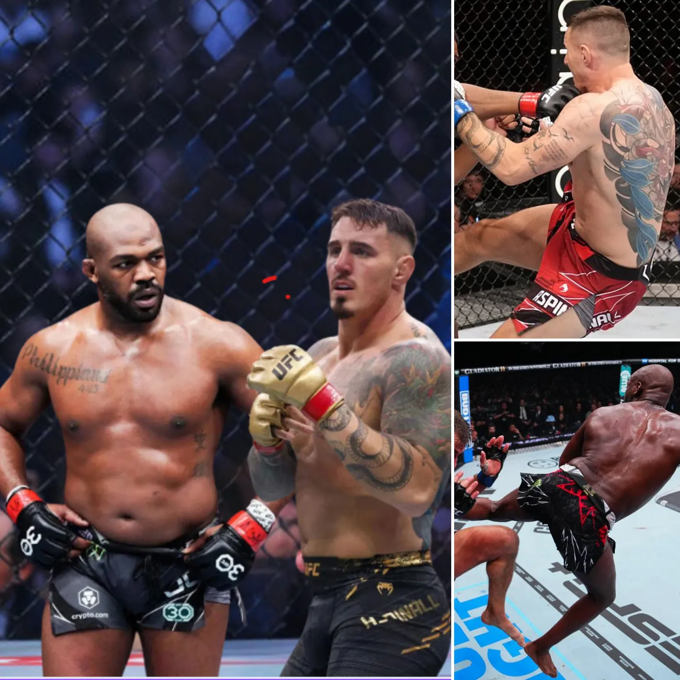 Aspinall has NEVER participated in a fight that went the distance in his entire career, while Jon Jones has 10 decision victories in the UFC.