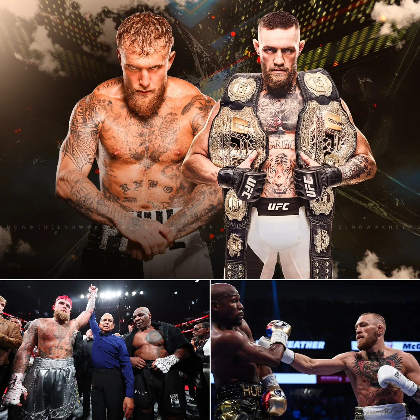 Jake Paul vs. Conor McGregor is definition of a conspiracy of the fighter glory on the ring