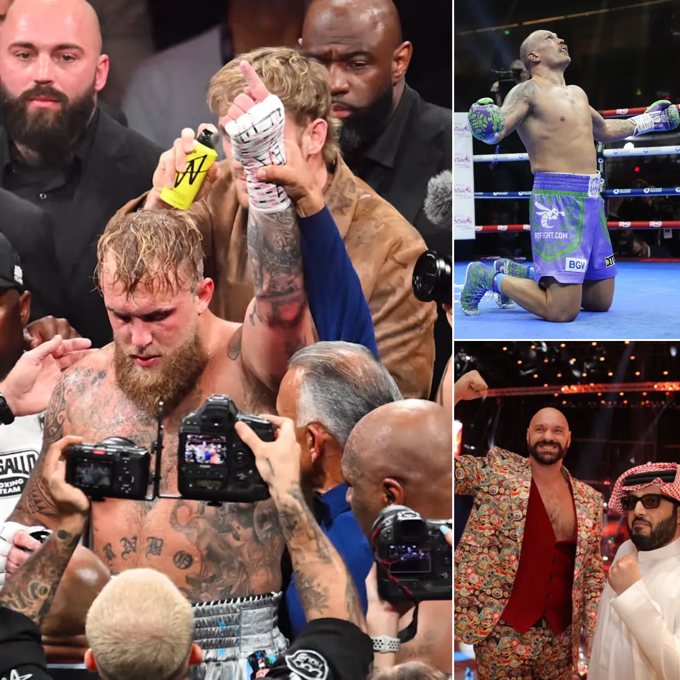 Jake Paul and Oleksandr Usyk the bout of A Saudi-Backed Spectacle in the Making