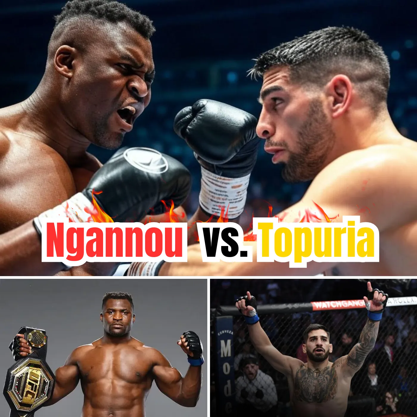 Ngannou vs. Topuria: The Clash of Titans—Who Will Leave with Their Pride Intact?