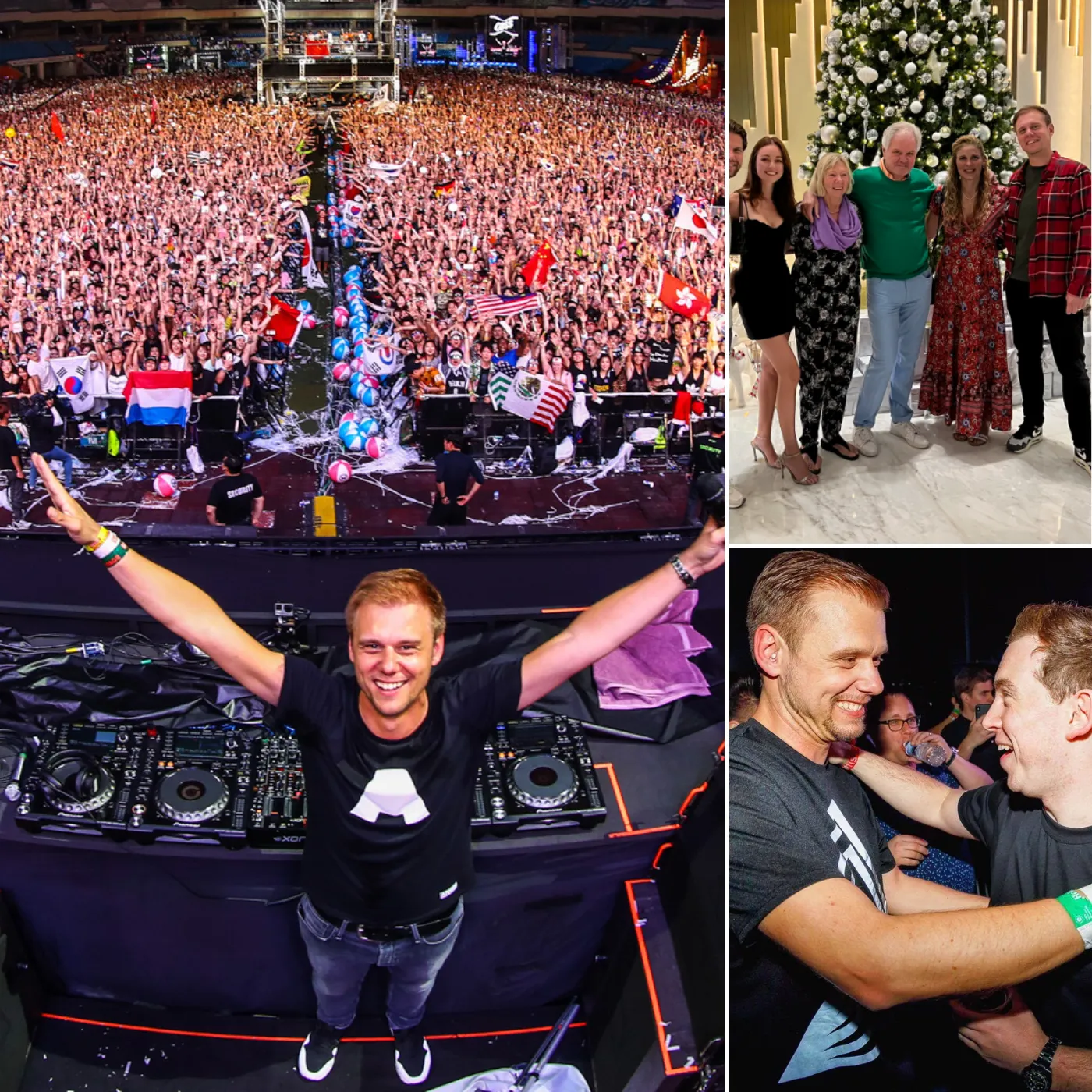 Armin van Buuren had to go through a difficult journey to find a balance between family and friends.