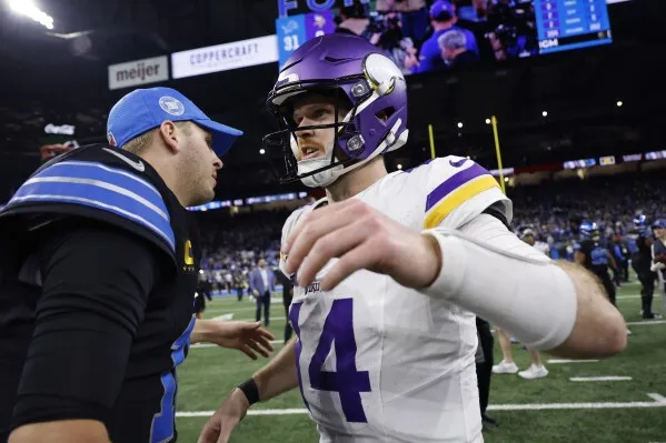 Vikings’ Nightmare Unfolds as Sam Darnold Faces Red-Zone Struggles in Crushing Loss to Lions