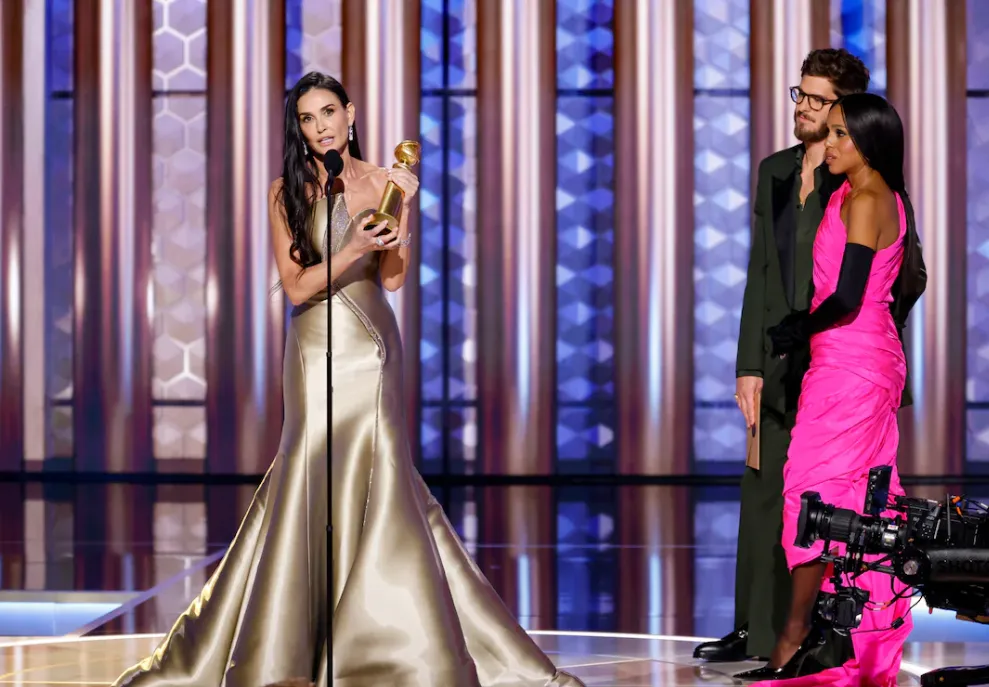 Demi Moore’s Golden Globe Win: From Self-Doubt to Hollywood Redemption 2 Demi Moore’s Golden Globe Win: From Self-Doubt to Hollywood Redemption