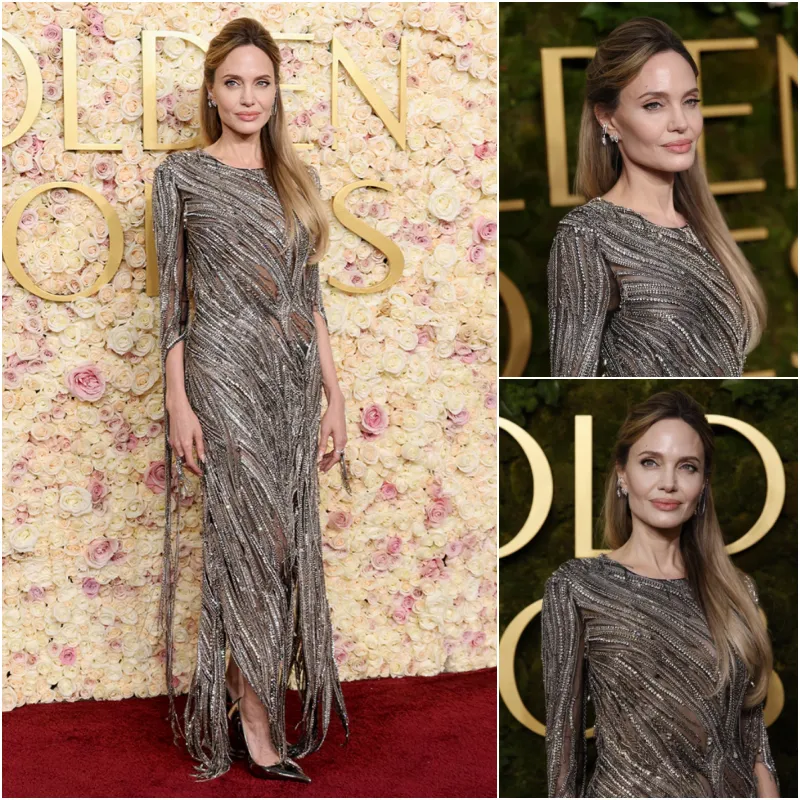 Angelina Jolie Reflects on 25 Years of Growth at the 2025 Golden Globes