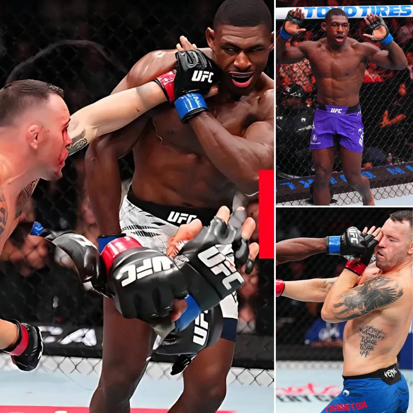 Joaquin Buckley was offered a rematch by Colby Covington because he was still dissatisfied with his previous loss.