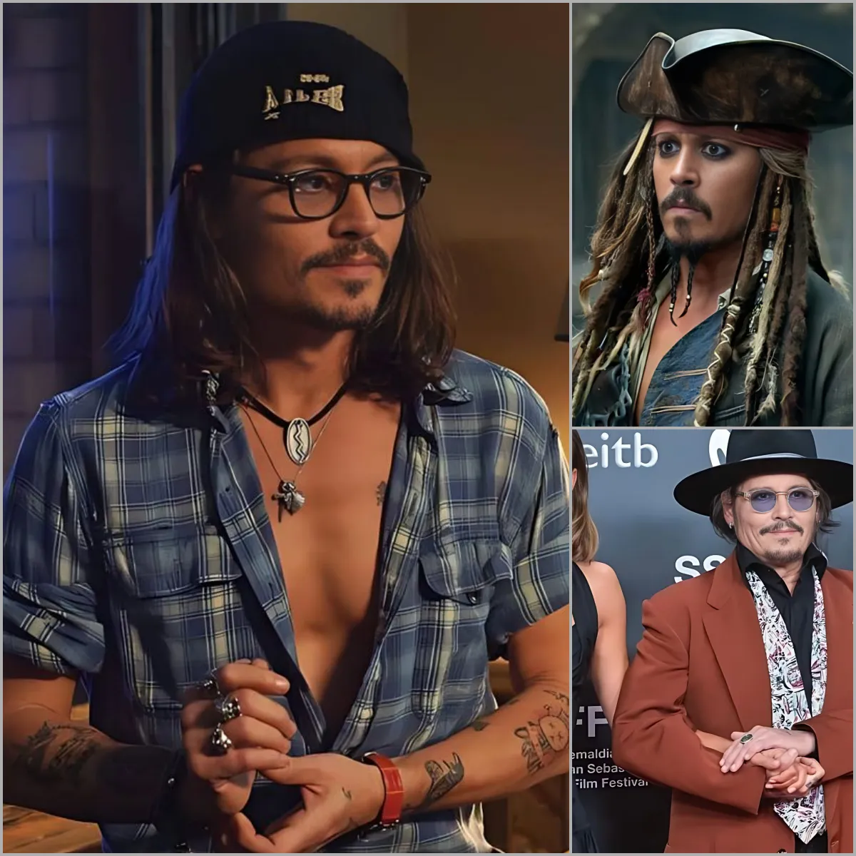Hollywood was shocked when pirate Johnny Depp unexpectedly found happiness with a 33-year-old lover.