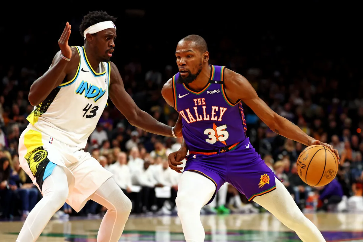 Kevin Durant was widely criticized on social media. Did the Suns lose to the Pacers because of him