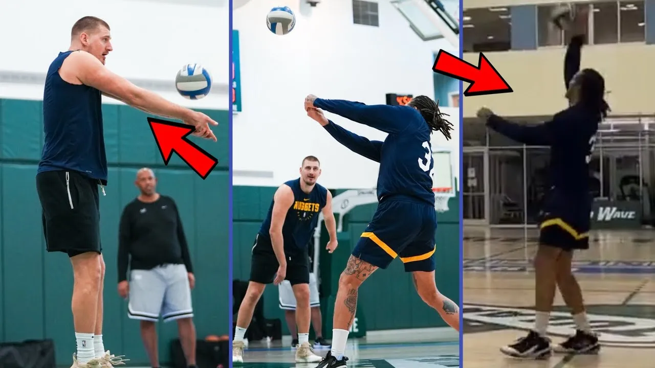 NBA fans are outraged as Nikola Jokic moves to volleyball court. Is He Bored of Being the NBA MVP