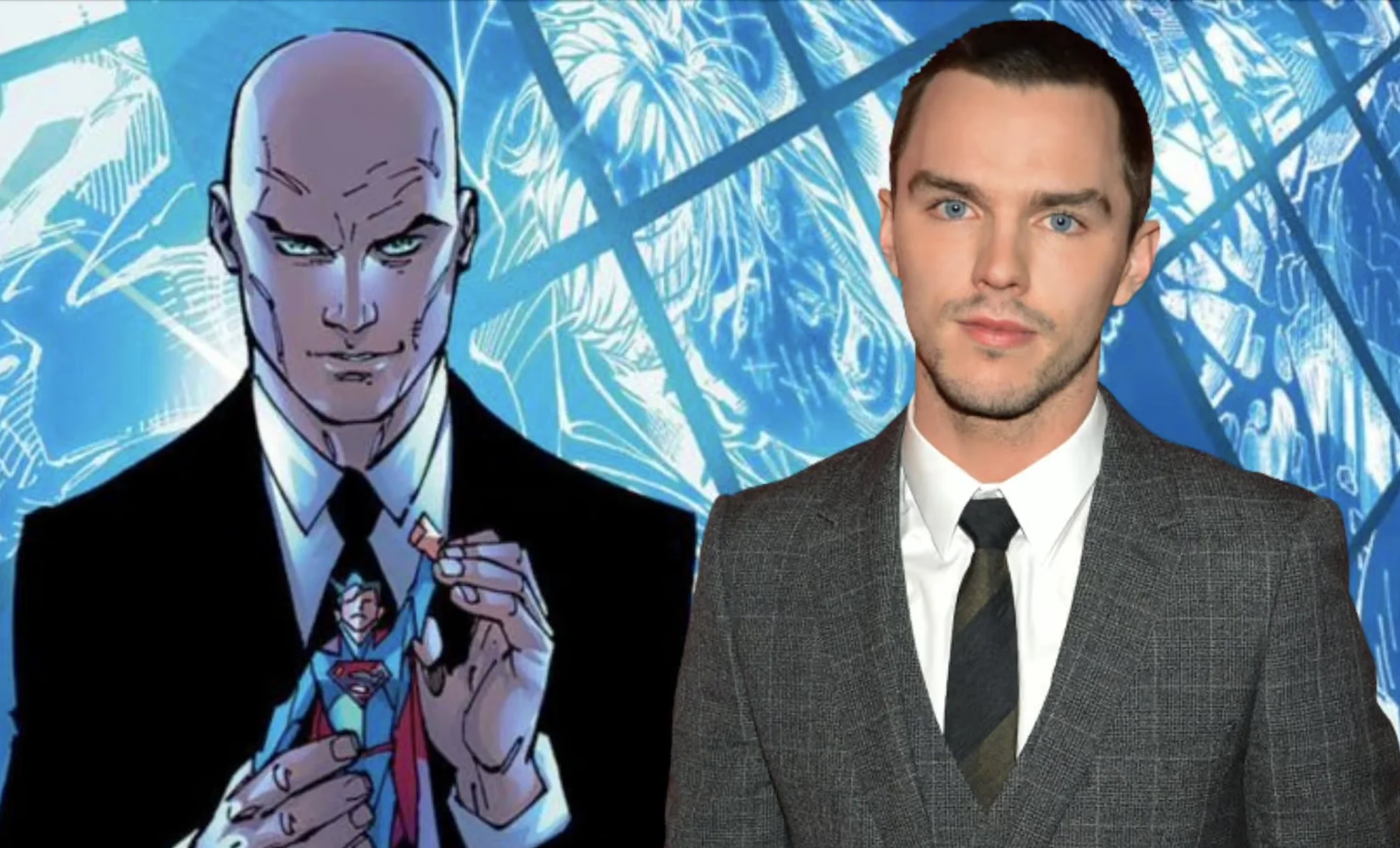 Nicholas Hoult Recounts His Experience of Shaving His Head and Facing a Wolf While Playing Lex Luthor. Fans Worry About His Safety.