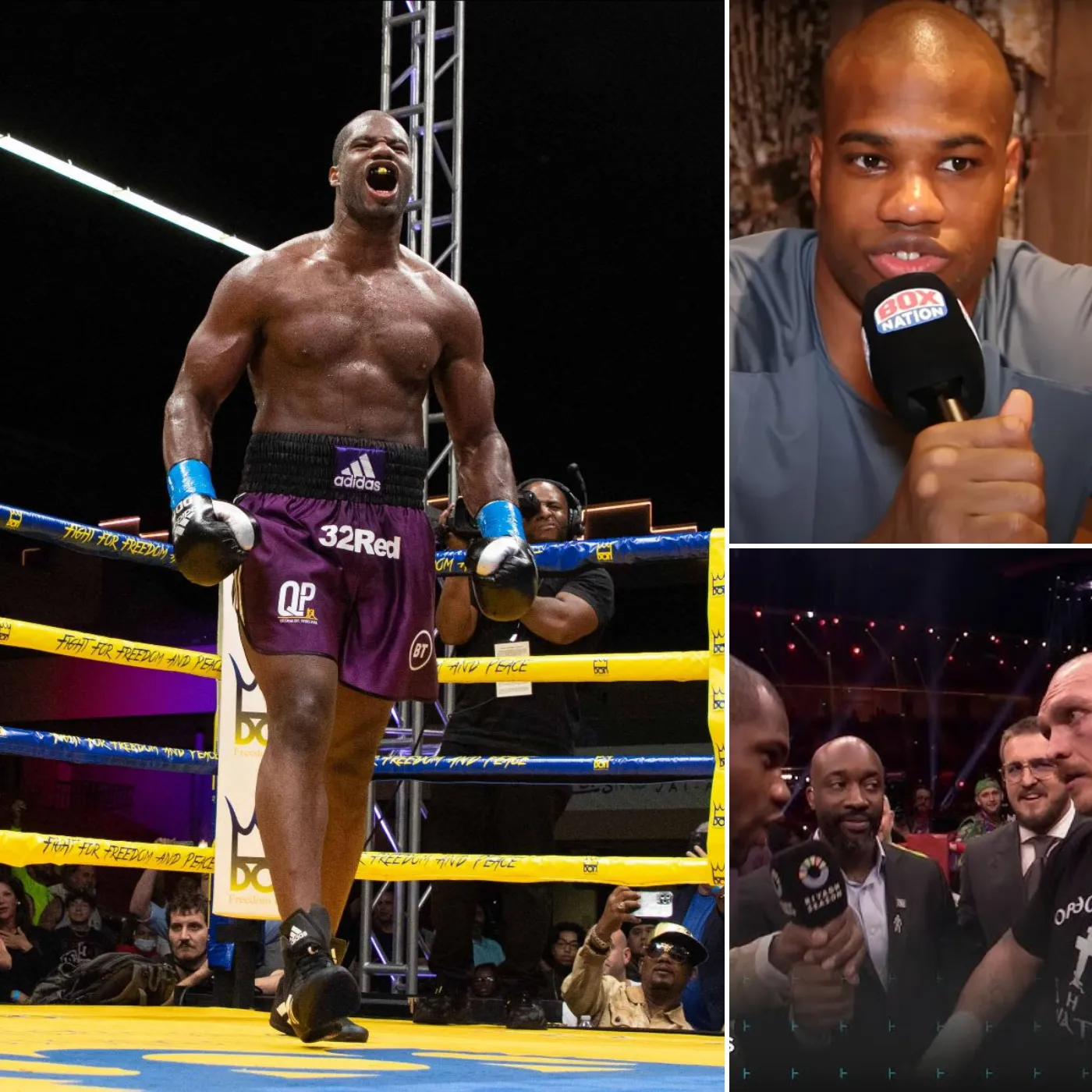 Dubois does not regret defending his controversial action: 'Usyk's moment is not my concern