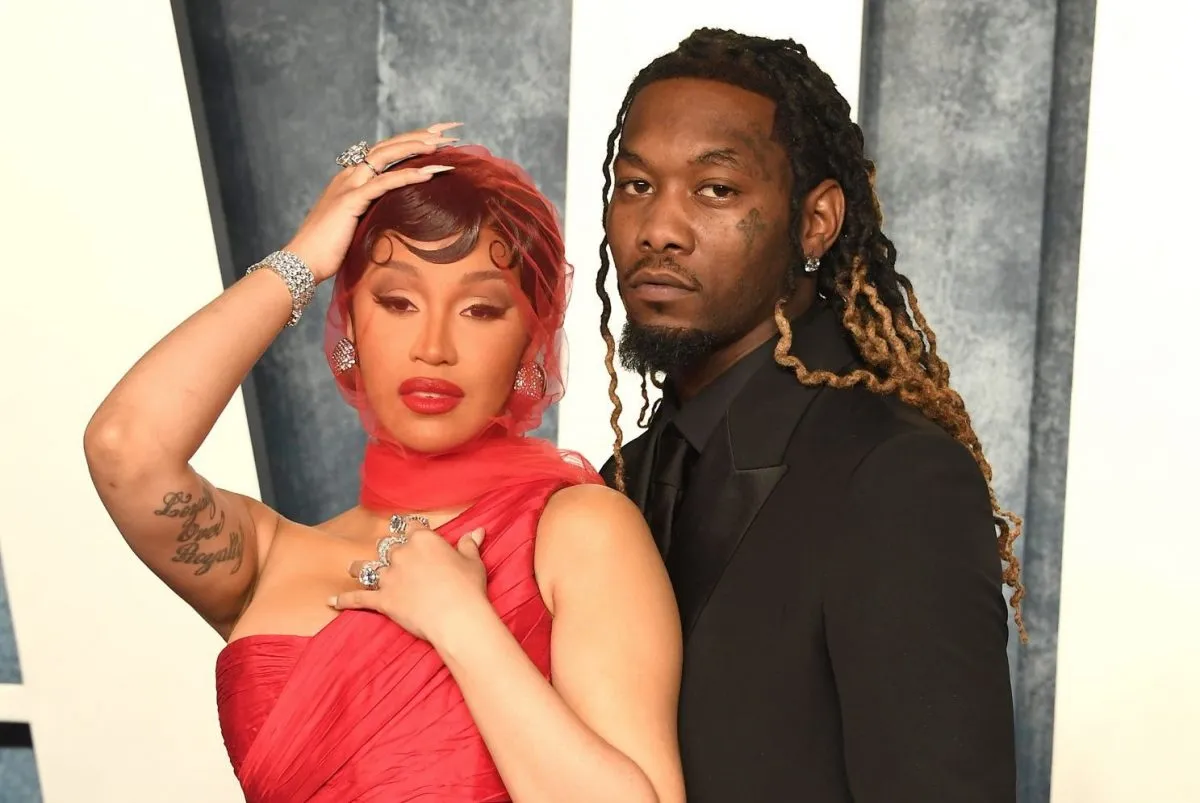 Cardi B was slammed by Offset in fiery posts after she rang in 2025 with Quavo