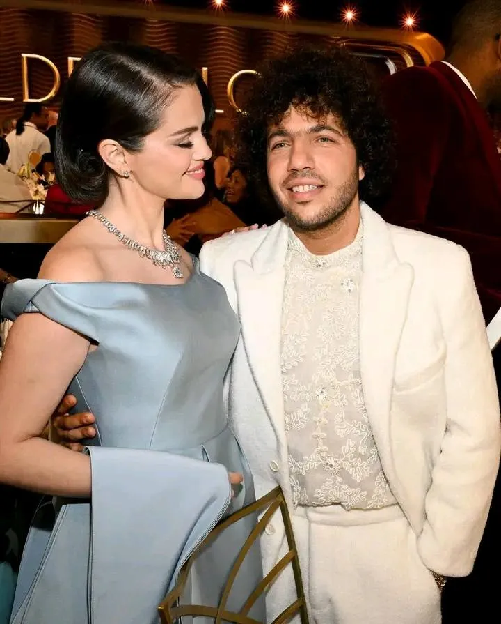 Selena Gomez and Benny Blanco Create a Perfect Drama at the 2025 Golden Globes