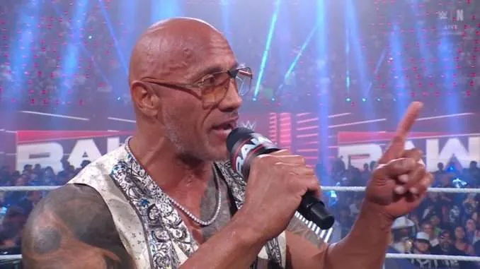 The Rock Appears on WWE Raw on Netflix. A Night to Remember at the Intuit Dome
