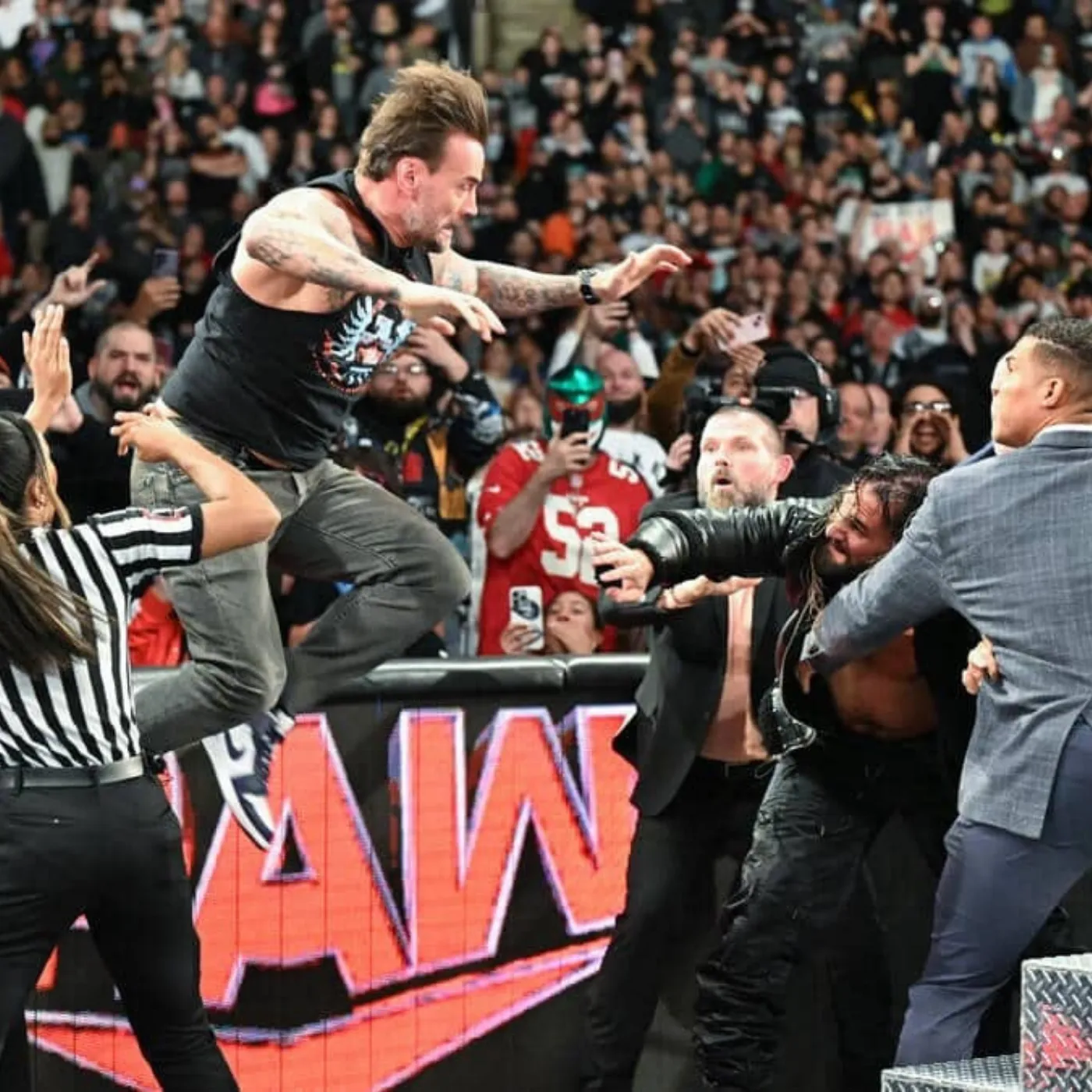 Seth Rollins Claps Back at CM Punk, WWE Raw Explodes as Becky Lynch Stirs the Fire