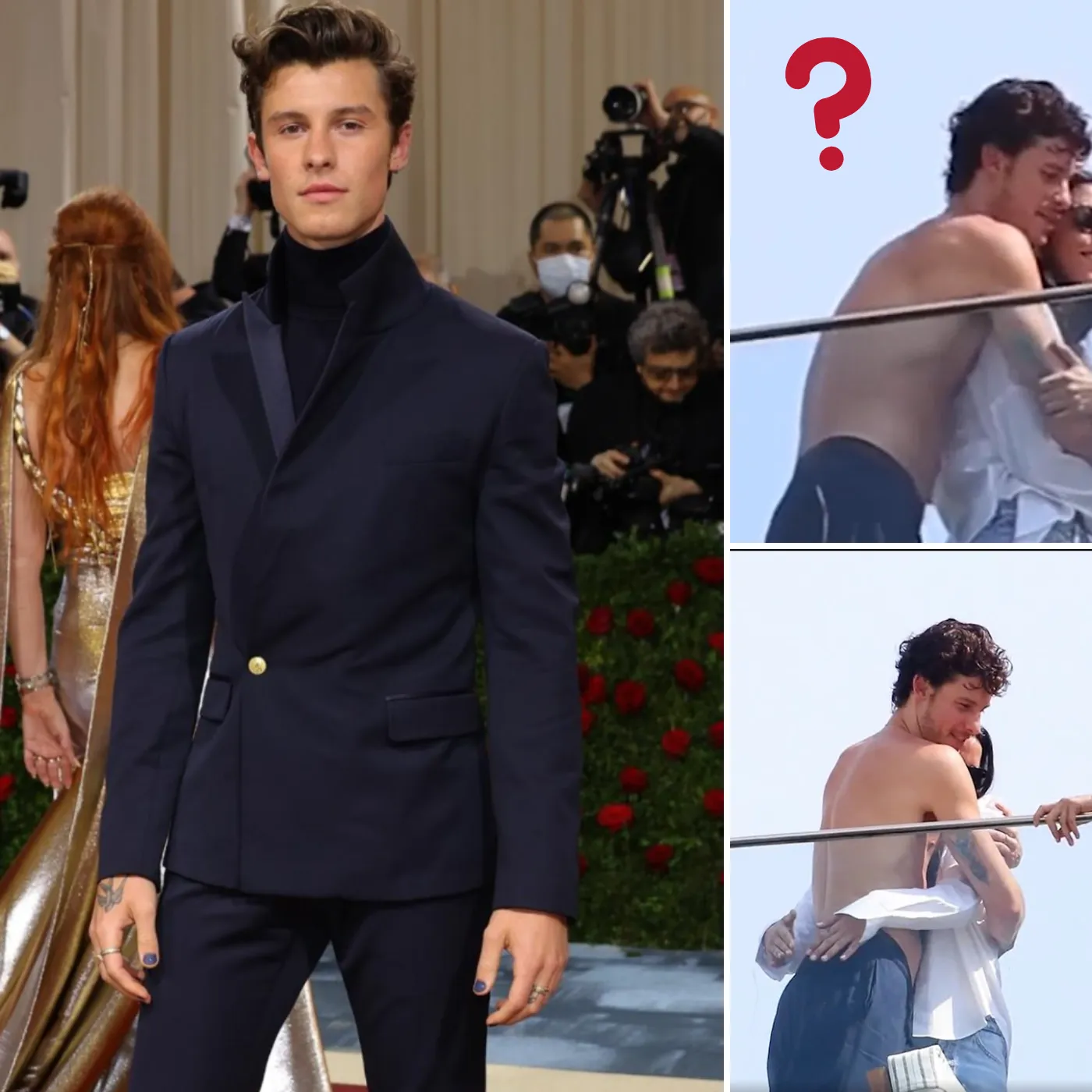 Shawn Mendes Spotted Vacationing With Girlfriend At Hotel's Private Pool
