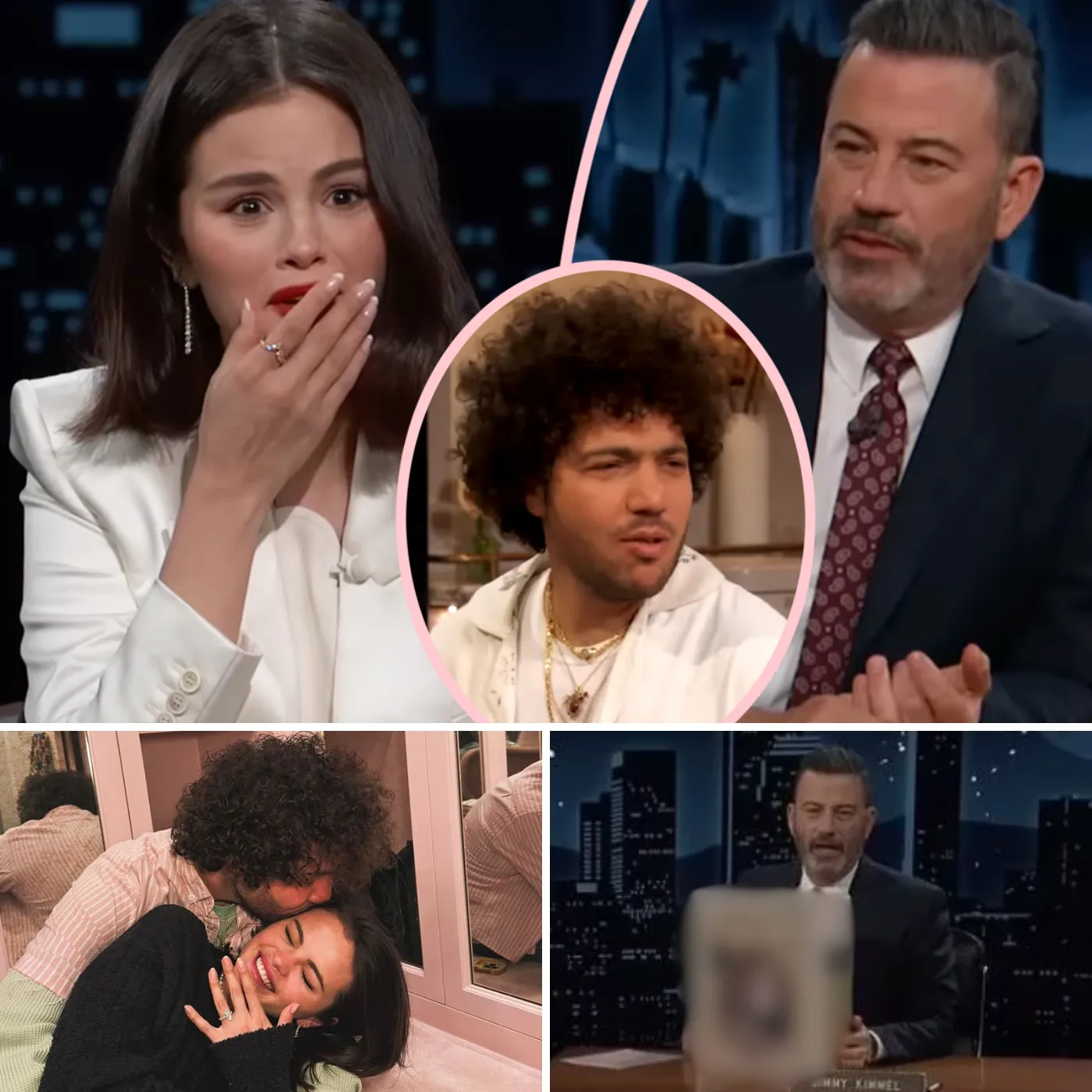 Jimmy Kimmel Casual's Unbelievable Gift to Selena Gomez on Her Engagement to Benny Blanco