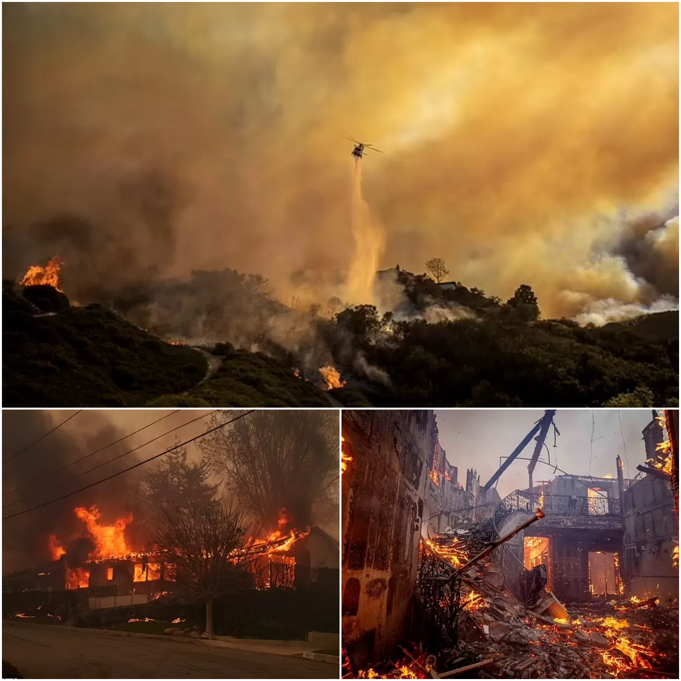 Celebrities Flee as Wildfires Threaten 10,000 Homes in Pacific Palisades