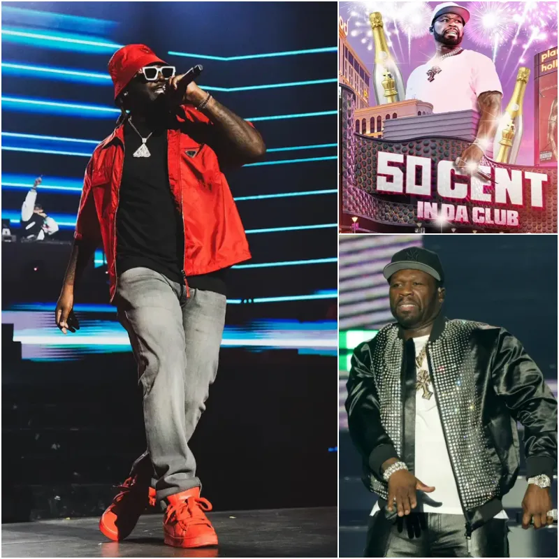 50 Cent Delights In Star-Studded Las Vegas Residency, Responds To Criticism: ‘This Is Crazy’