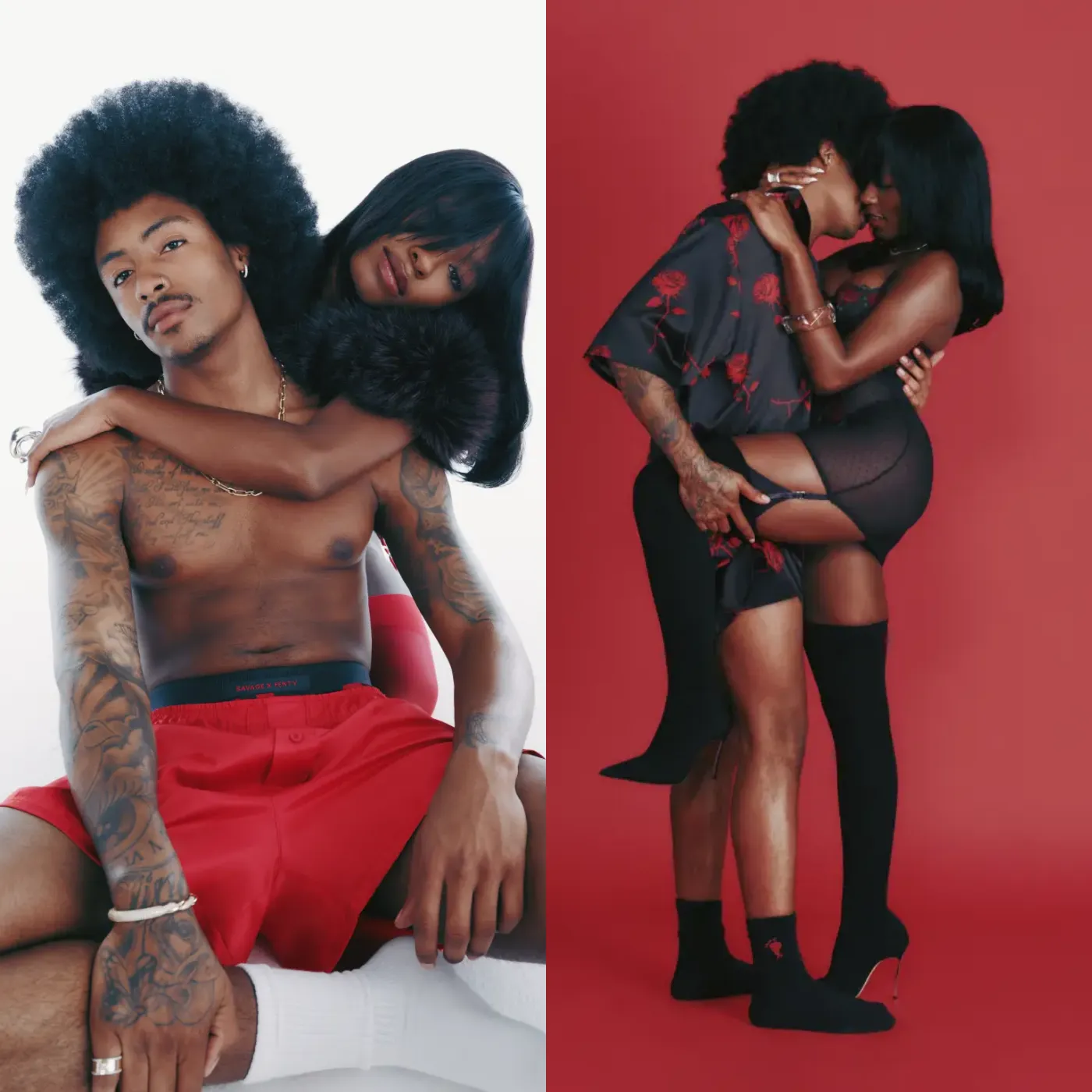 Rihanna Plays Cupid in Steamy Savage X Fenty Valentine’s Day Photo Shoot 4 Rihanna Plays Cupid in Steamy Savage X Fenty Valentine’s Day Photo Shoot