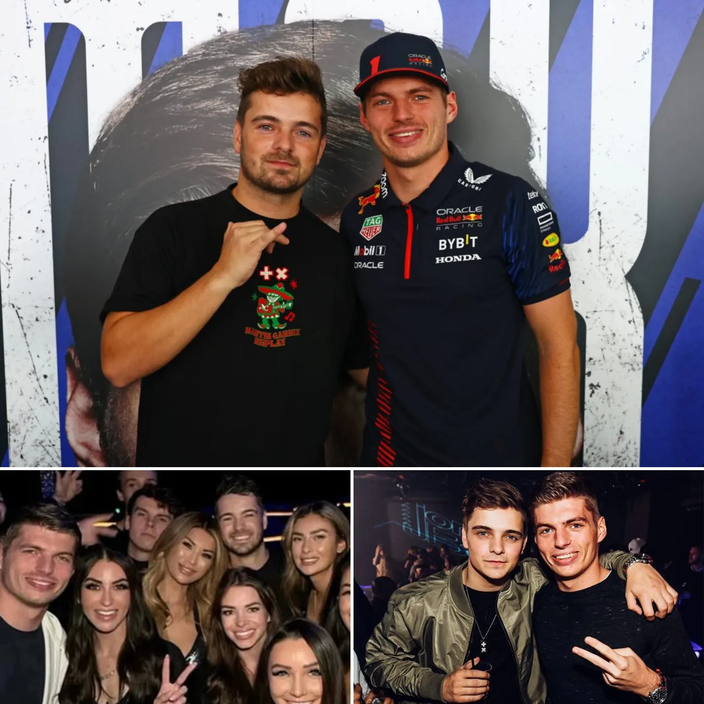 The close friends Martin Garrix and Max Verstappen are often spotted partying at nightclubs with a lineup of stunning beauties.