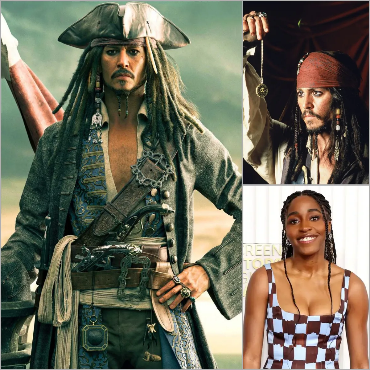 Fans are angry, saying that Ayo Edebiri does not deserve to replace Johnny Depp in Pirates 6. But that still happened.