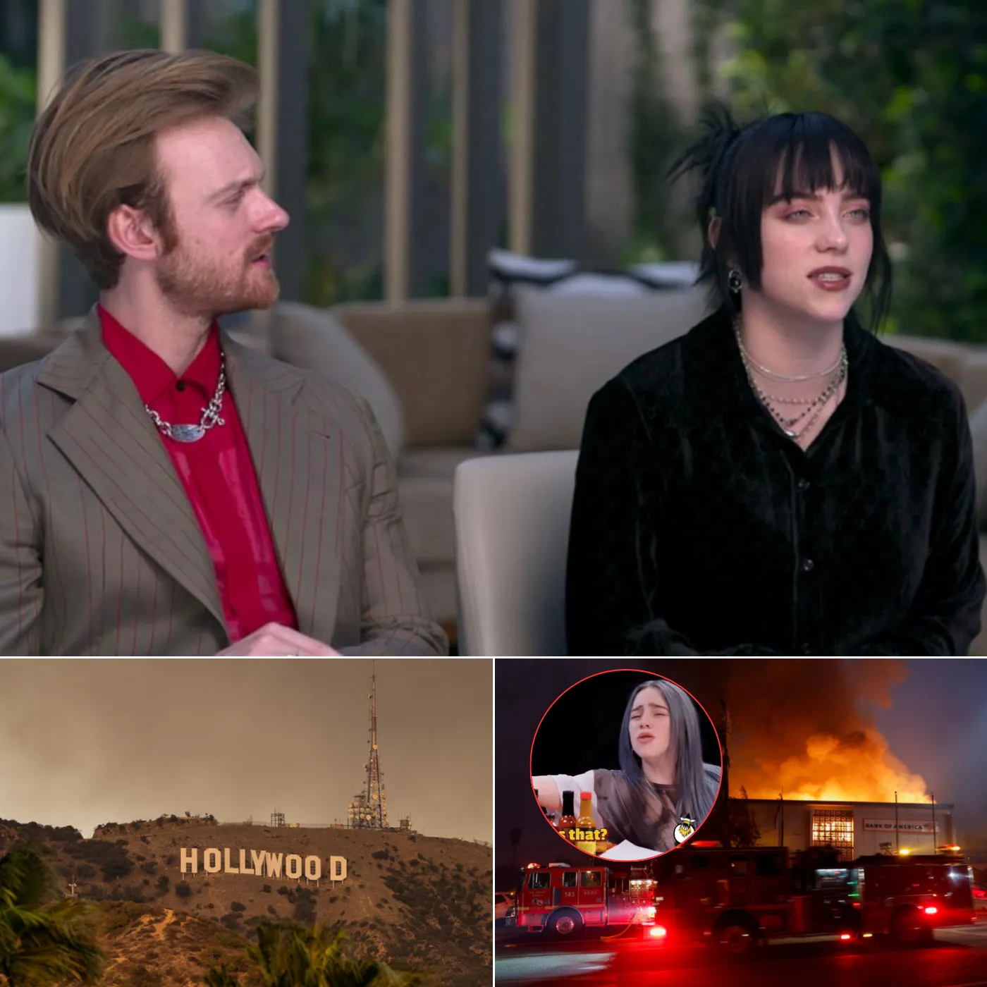 Billie Eilish Predicted Forest Fire Accident Near Hollywood Stars' Homes: A Real Threat Exposed