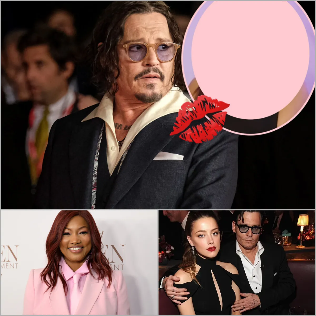 The surprise kiss between Johnny Depp and Garcelle Beauvais stunned Hollywood. Are Johnny Depp and Garcelle Beauvais in a secret relationship