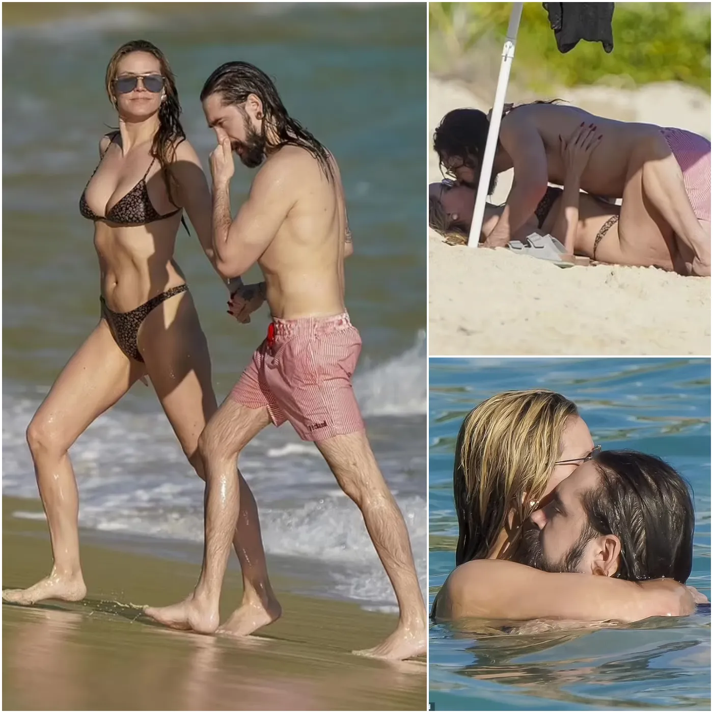 Heidi Klum and Tom Kaulitz Sizzle in St. Barts While Brother Bill Faces LA Wildfire Evacuation