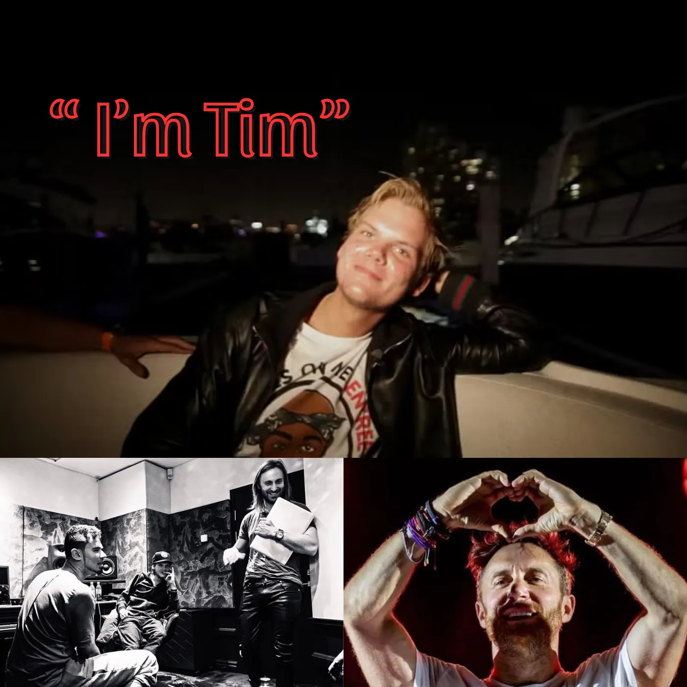 Avicci's I'm Tim is a fraction of his survival life with a David Guetta life friend connected to celebrate all things in serect