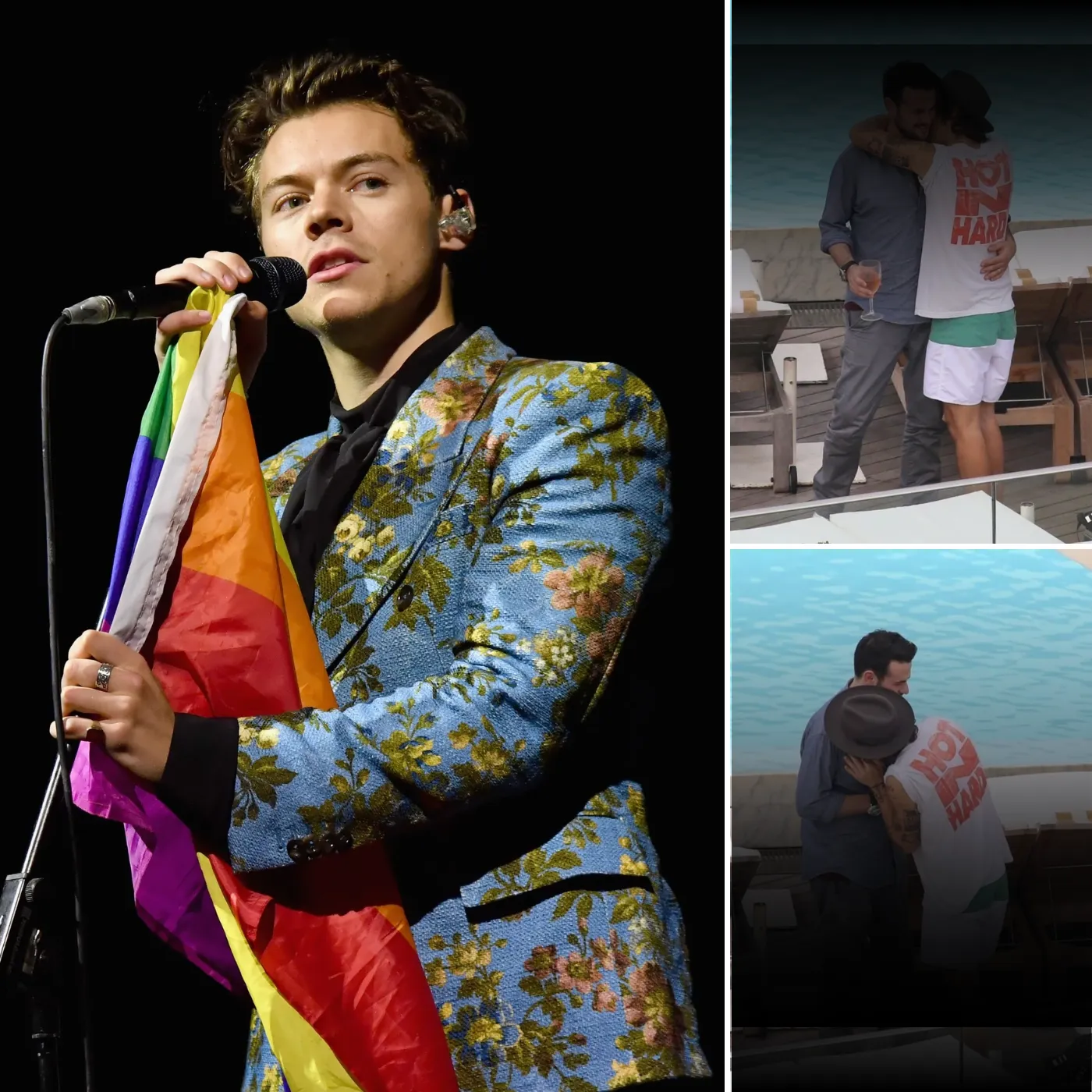 Harry Styles Sparks Buzz After Intimate Gesture with Unknown Man