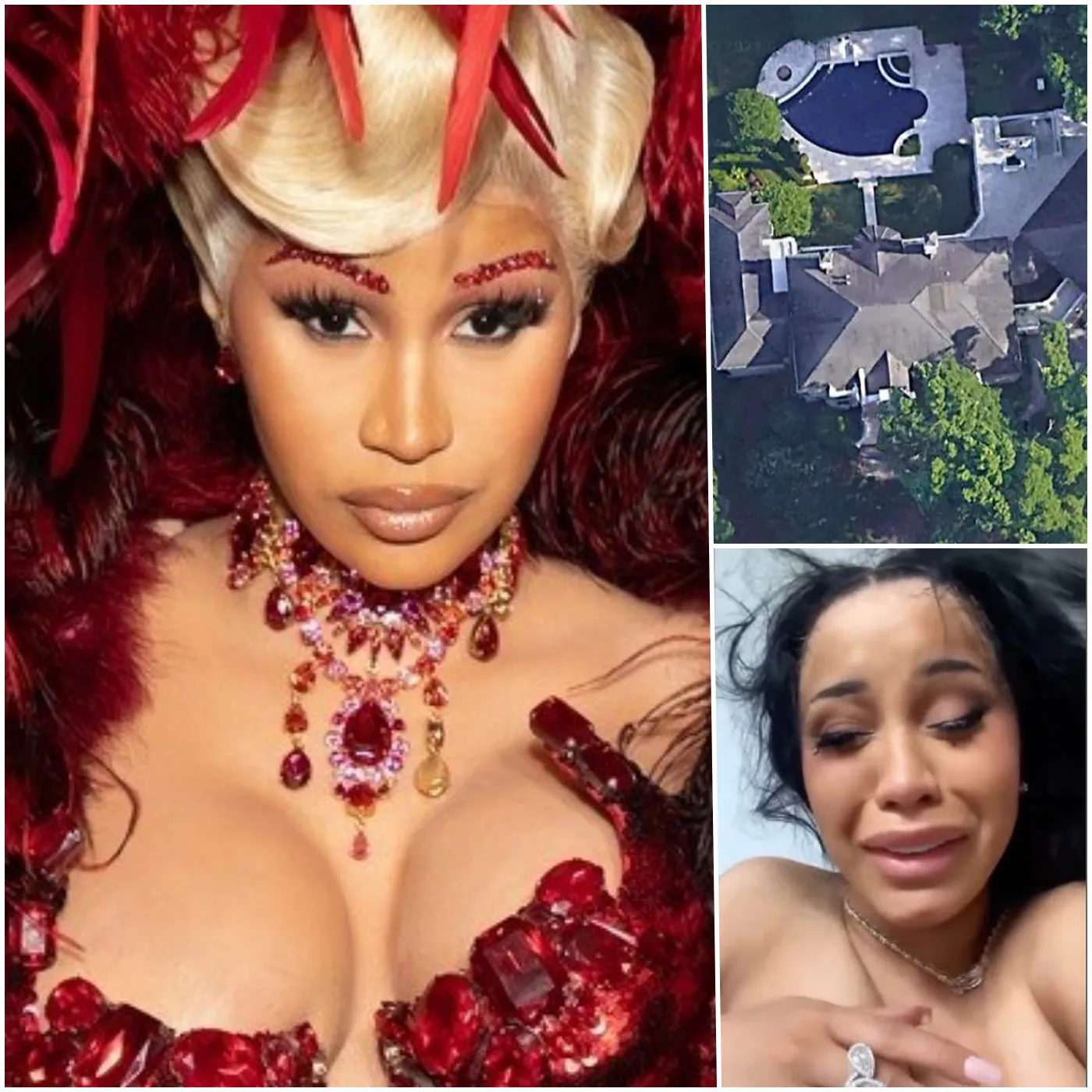 New Drama Cardi B Accused of Rent Arrears, Evicted from $50 Million Atlanta Mansion