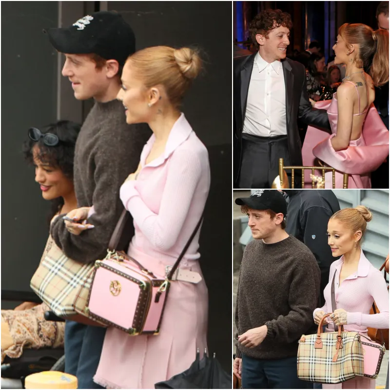 Ariana Grande and Ethan Slater Shine Together at the 2025 National Board of Review Awards