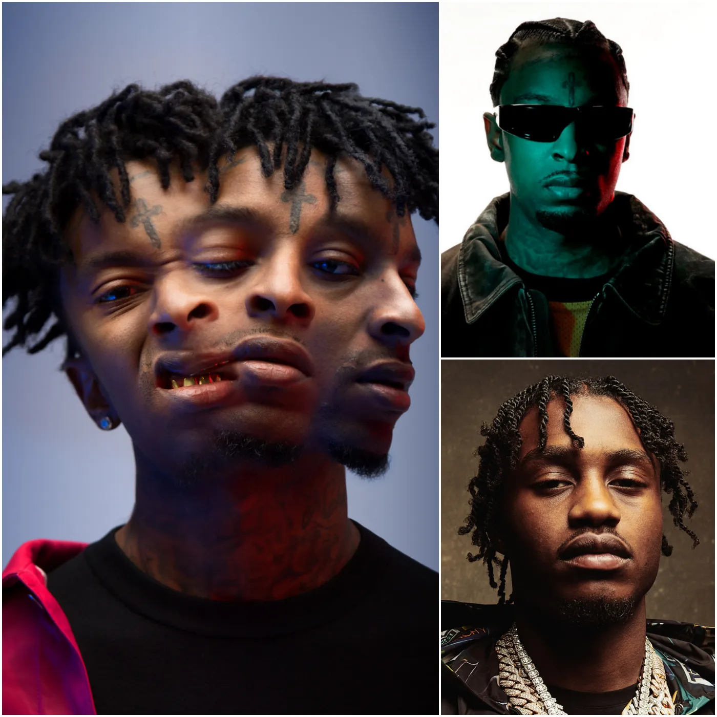 Lil Tjay is being used as "media bait" by 21 Savage. 3 Lil Tjay is being used as "media bait" by 21 Savage.