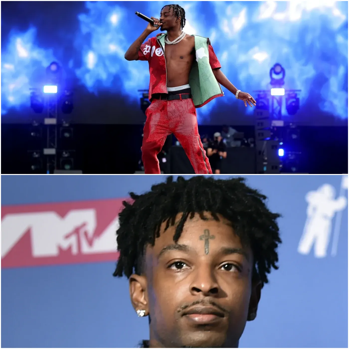 Lil Tjay is being used as "media bait" by 21 Savage. 4 Lil Tjay is being used as "media bait" by 21 Savage.