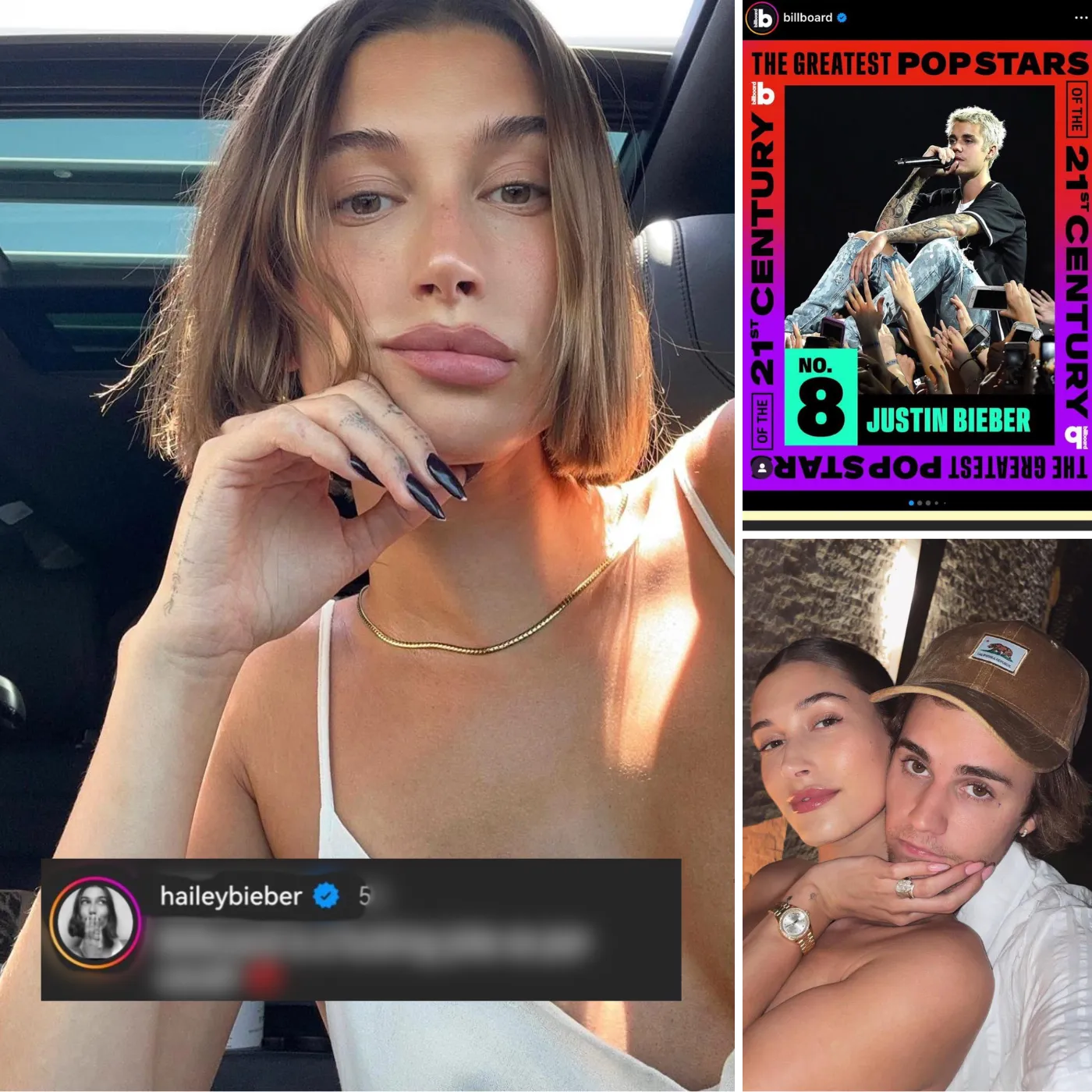 Hailey Bieber Extremely Angry When Billboard Ranks Justin Bieber #8 This Is A Ridiculous Farce