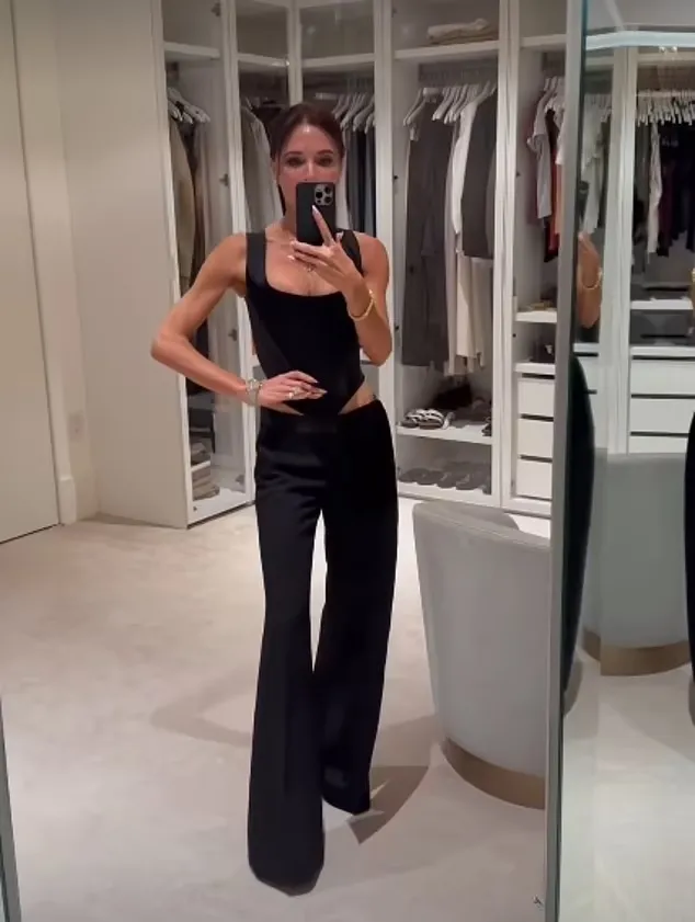Victoria Beckham Channels 1997 Glam in Jaw-Dropping £1,180 Corset Look