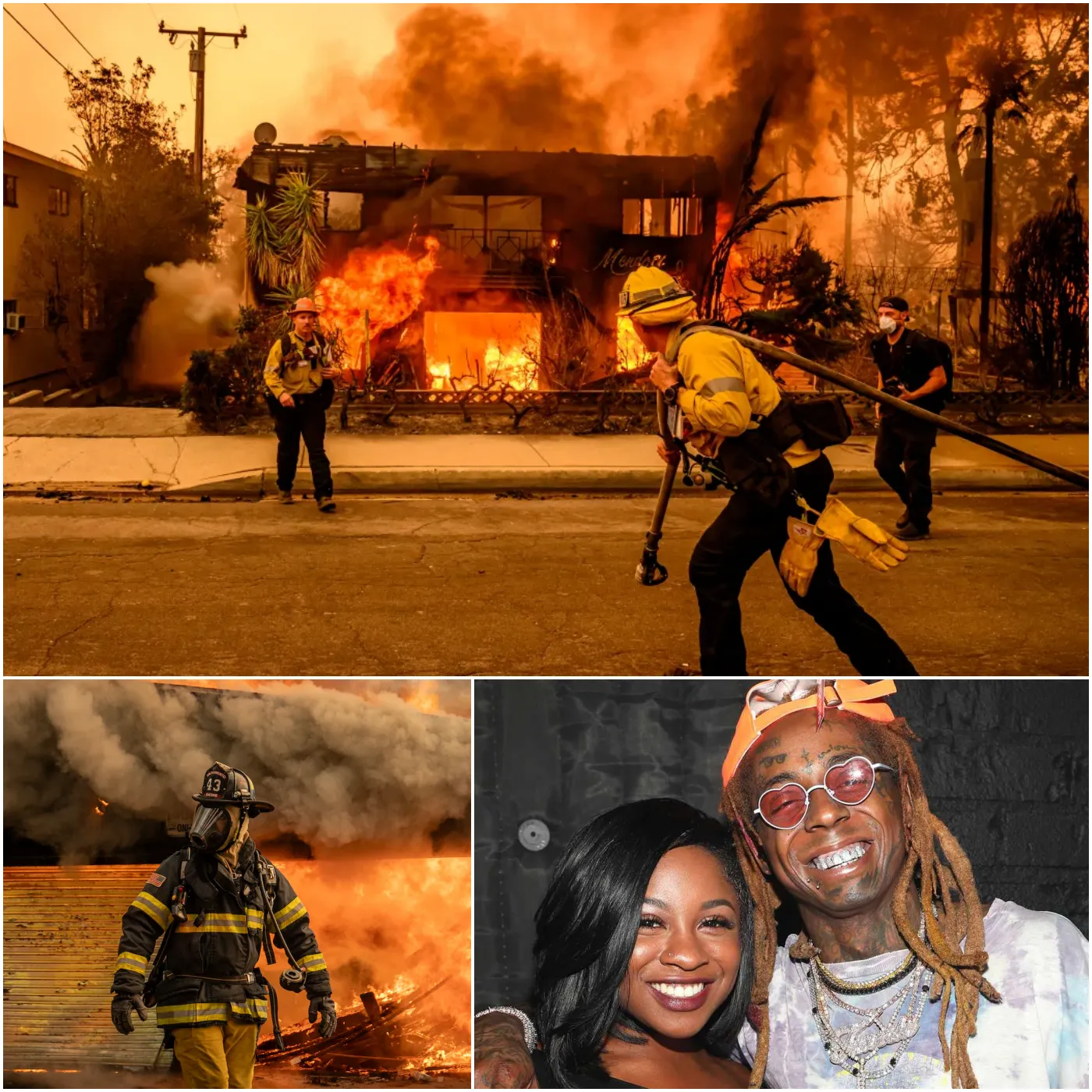 Daughter of Lil Wayne Criticizes Insensitivity After Los Angeles Wildfire