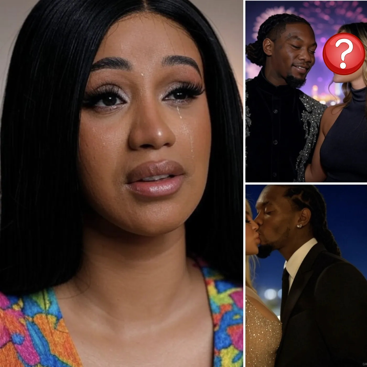 Not yetfinalizing divorce proceedings, Cardi B's husband has made his new love public